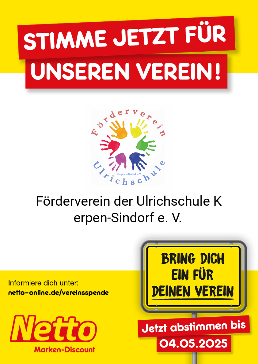Gemeinsam Gutes tun – Spendenaktion zugunsten der Ulrichschule